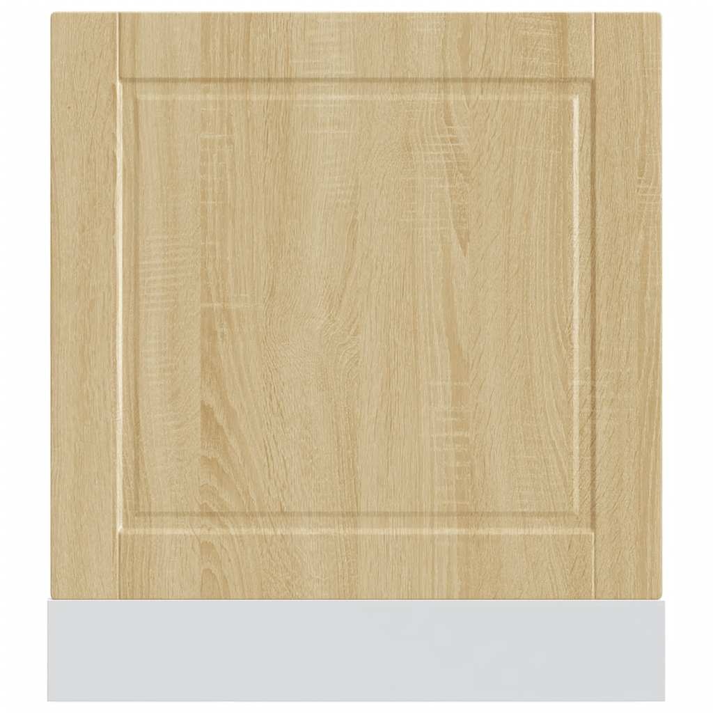 Vidaxl Panel frontowy do zmywarki Porto Dąb Sonoma 60x67cm - 63% taniej