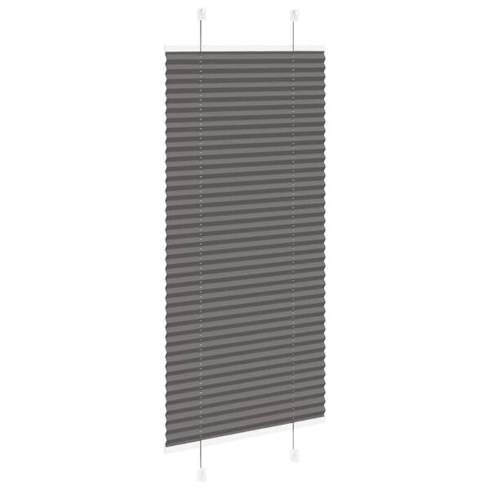 Vidaxl Roleta plisowana 65x150 cm czarna - 56% taniej