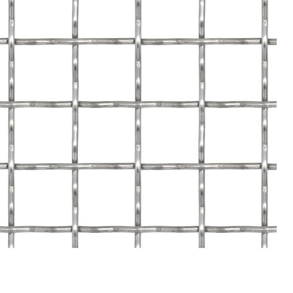 Vidaxl Panel z siatki stalowej 50x50 cm, drut 3 mm - 64% taniej