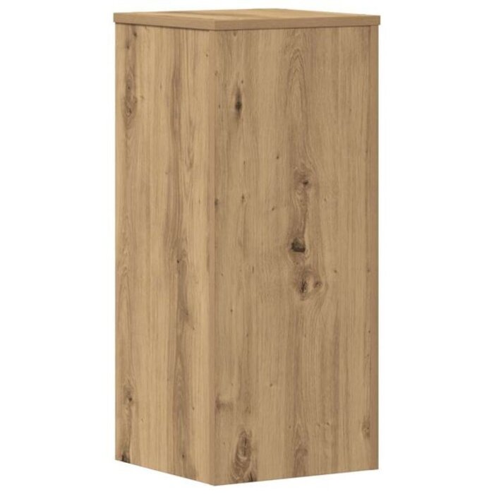 Vidaxl Zestaw 2 stojaków na kwiaty 30x30x70 cm dąb artisan - 64% taniej