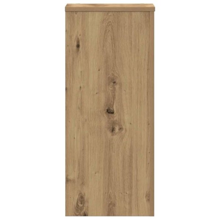 Vidaxl Zestaw 2 stojaków na kwiaty 30x30x70 cm dąb artisan - 64% taniej