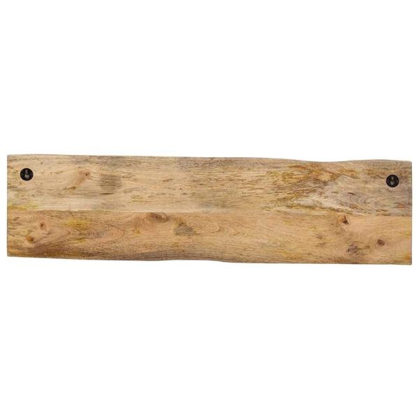 Vidaxl Wieszak ścienny z litego drewna mango 82cm - 69% taniej