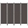 Parawan pokojowy 4-panelowy 200x180 cm antracytowy - 67% taniej