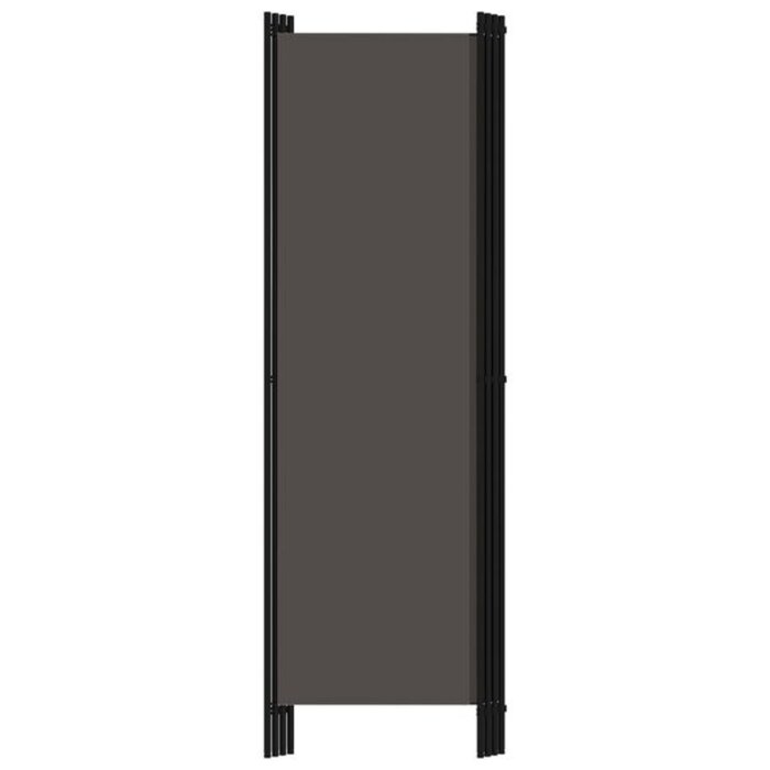Vidaxl Parawan pokojowy 4-panelowy 200x180 cm antracytowy - 67% taniej