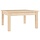 Stolik kawowy z litego drewna sosnowego 55x55x30 cm - 59% taniej