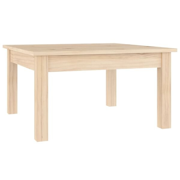 Vidaxl Stolik kawowy z litego drewna sosnowego 55x55x30 cm - 59% taniej