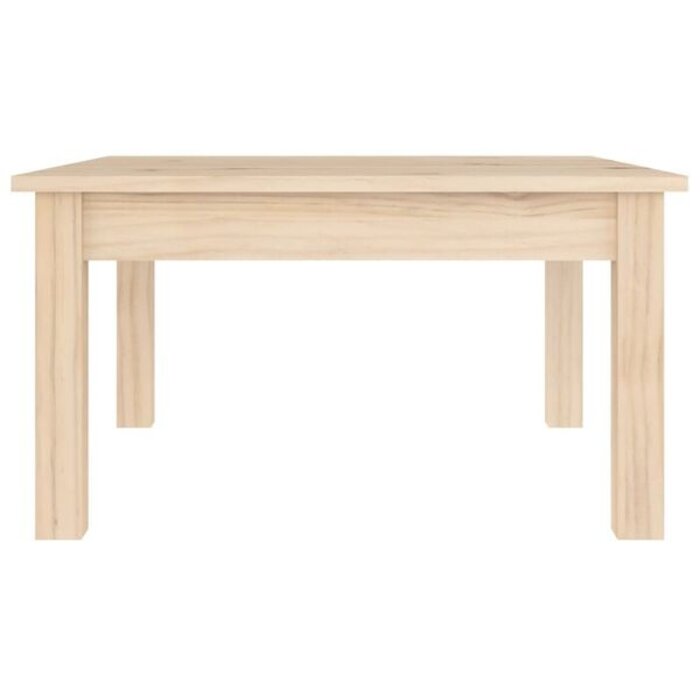 Vidaxl Stolik kawowy z litego drewna sosnowego 55x55x30 cm - 59% taniej