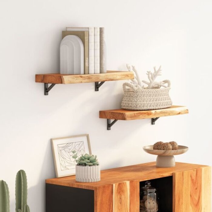 Vidaxl Półka ścienna z drewna akacjowego 40x20 cm - 63% taniej