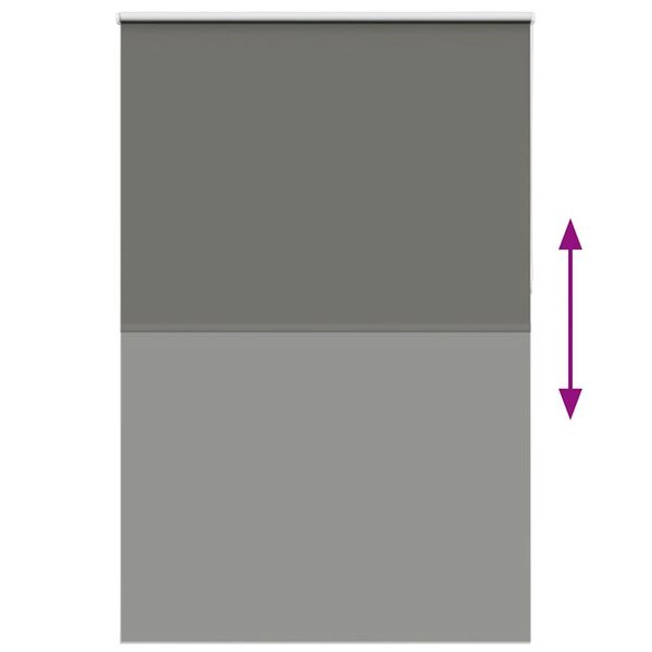 Vidaxl Roleta zaciemniająca 150x210 cm szara - 65% taniej