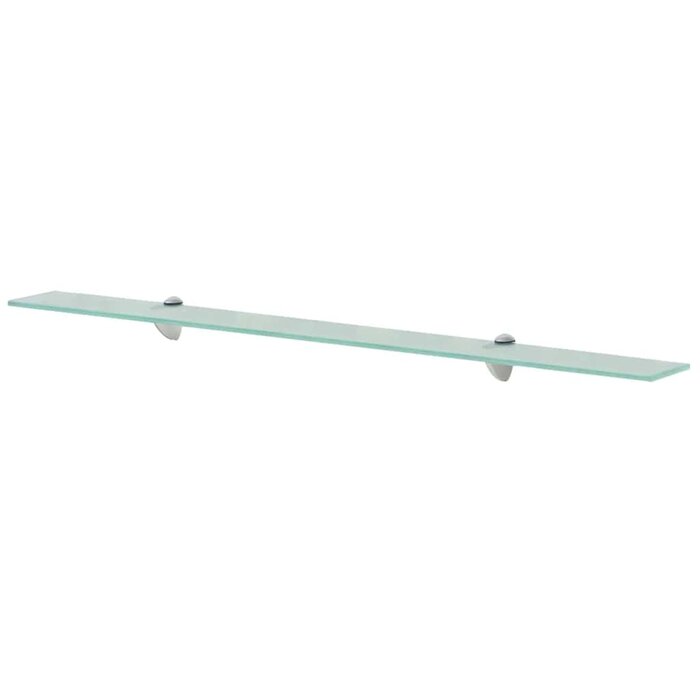 Vidaxl Szklana półka wisząca 100x20 cm 8mm - 47% taniej