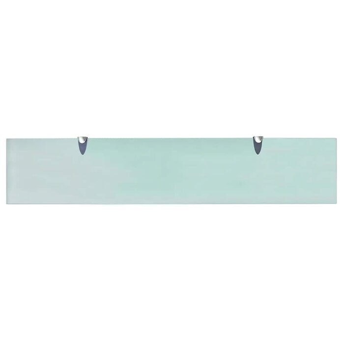 Vidaxl Szklana półka wisząca 100x20 cm 8mm - 47% taniej