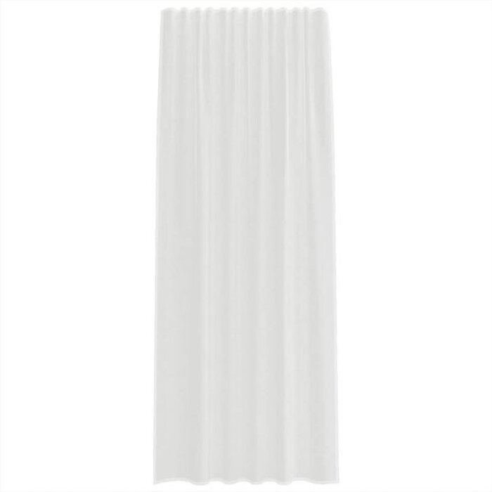 Vidaxl Zasłony z woalu białe 140x245 cm 2 szt. - 52% taniej