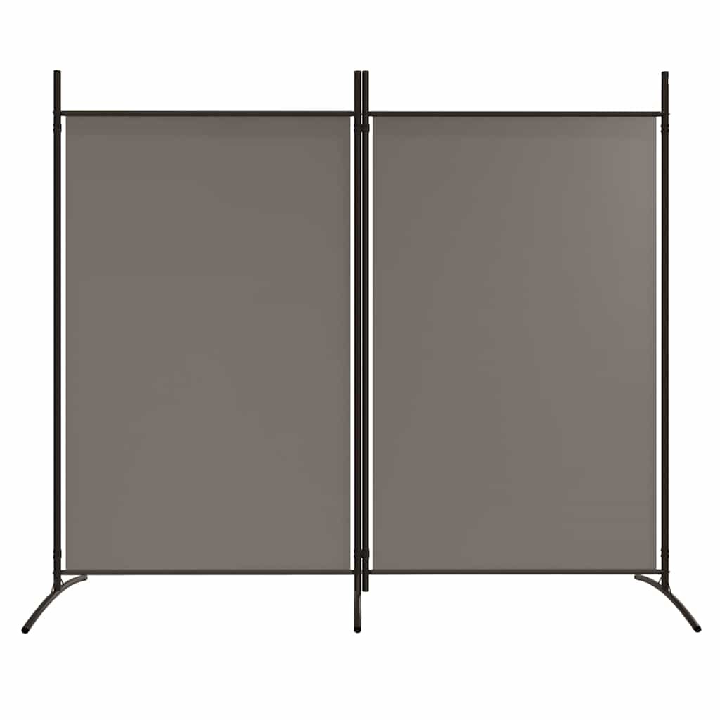 Vidaxl Parawan pokojowy 2-panelowy 175x180 cm antracyt - 55% taniej