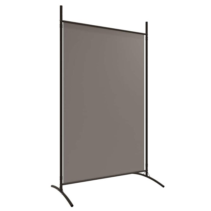 Vidaxl Parawan pokojowy 2-panelowy 175x180 cm antracyt - 55% taniej