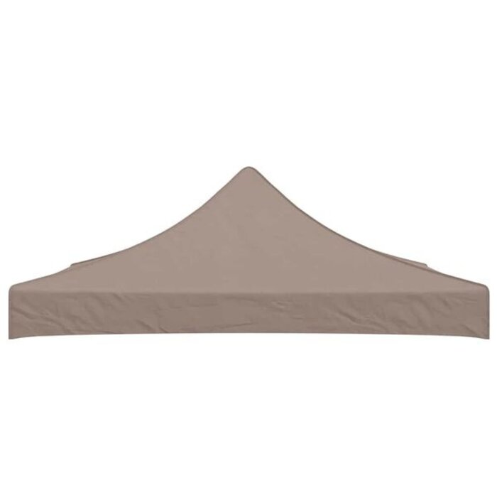 Vidaxl Zadaszenie namiotu 3x3 m taupe - Tkanina Oxford - 65% taniej