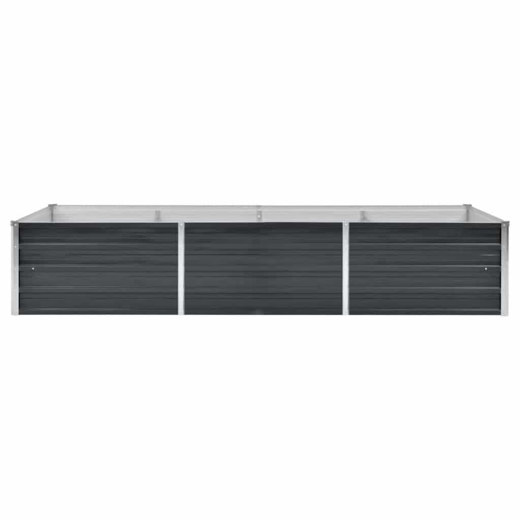 Vidaxl Podwyższona grządka 240x80x45 cm antracytowa - 73% taniej