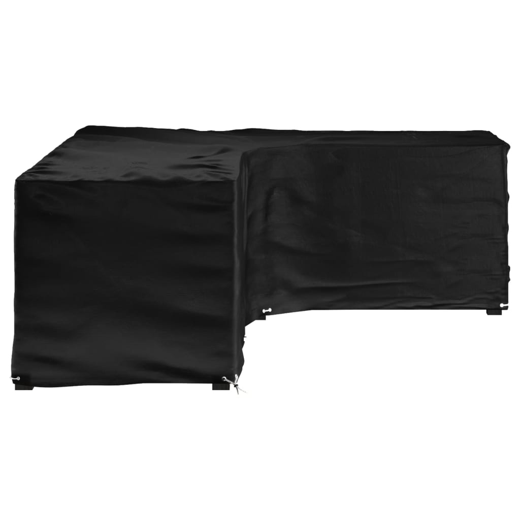 Vidaxl Pokrowiec na meble ogrodowe L 285x220x80 cm - Czarny - 70% taniej