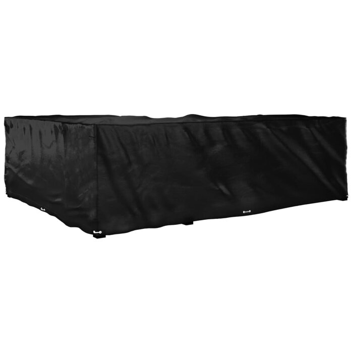 Vidaxl Pokrowiec na meble ogrodowe L 285x220x80 cm - Czarny - 70% taniej