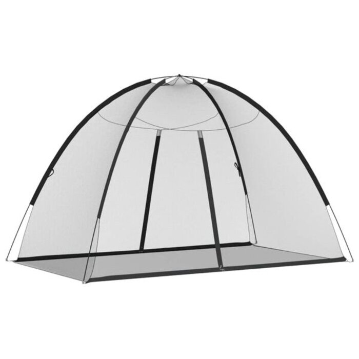 Vidaxl Moskitiera namiotowa Mongolia 200x120x130 cm czarna - 63% taniej