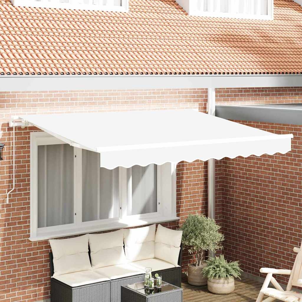 Vidaxl Wymienne płótno do markizy 300x250 cm białe - 74% taniej