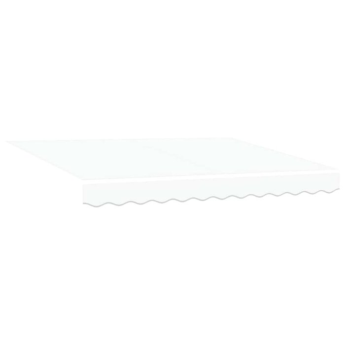 Vidaxl Wymienne płótno do markizy 300x250 cm białe - 74% taniej