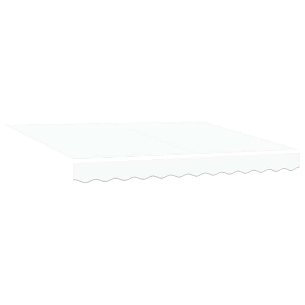 Vidaxl Wymienne płótno do markizy 300x250 cm białe - 74% taniej