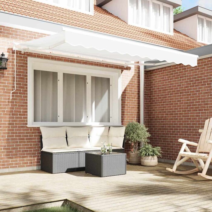 Vidaxl Wymienne płótno do markizy 300x250 cm białe - 74% taniej