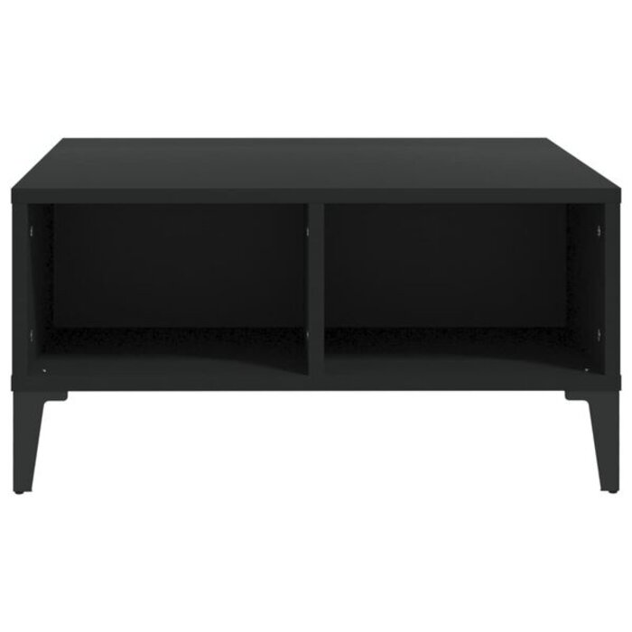 Vidaxl Nowoczesny stolik kawowy czarny 60x60x30 cm - 73% taniej