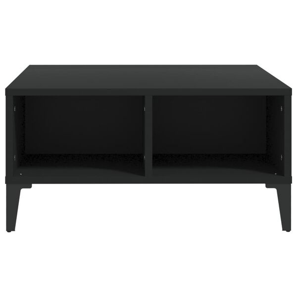 Vidaxl Nowoczesny stolik kawowy czarny 60x60x30 cm - 73% taniej