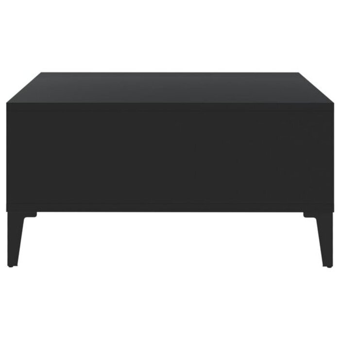 Vidaxl Nowoczesny stolik kawowy czarny 60x60x30 cm - 73% taniej