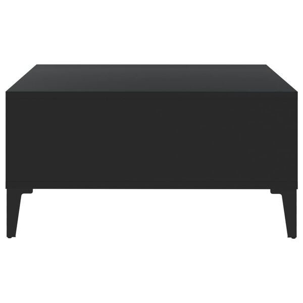 Vidaxl Nowoczesny stolik kawowy czarny 60x60x30 cm - 73% taniej