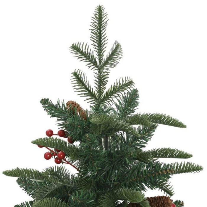 Vidaxl Sztuczna choinka z szyszkami 120 cm - 72% taniej