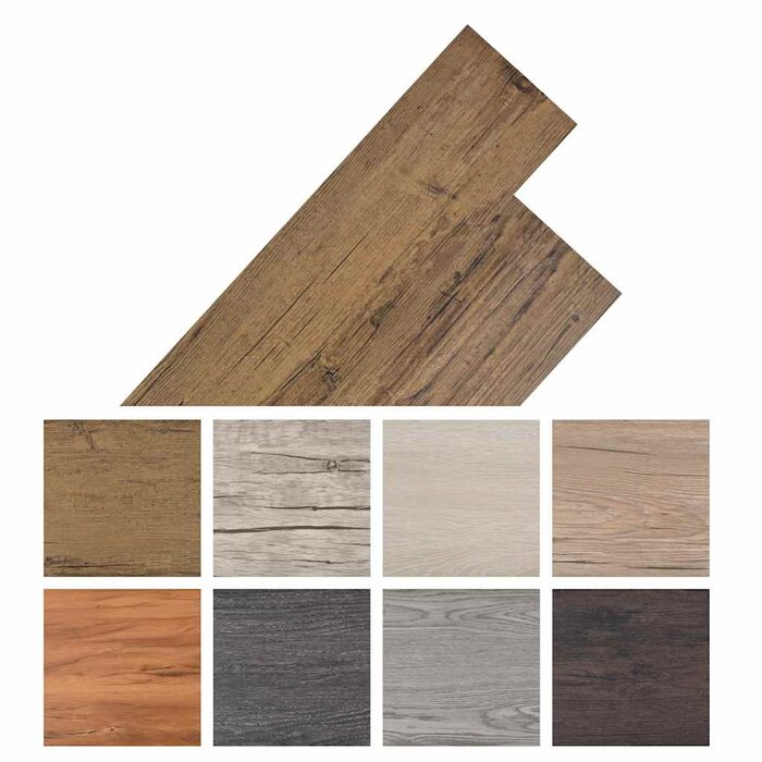 Vidaxl Samoprzylepne panele PVC orzech 2,51 m² - 64% taniej
