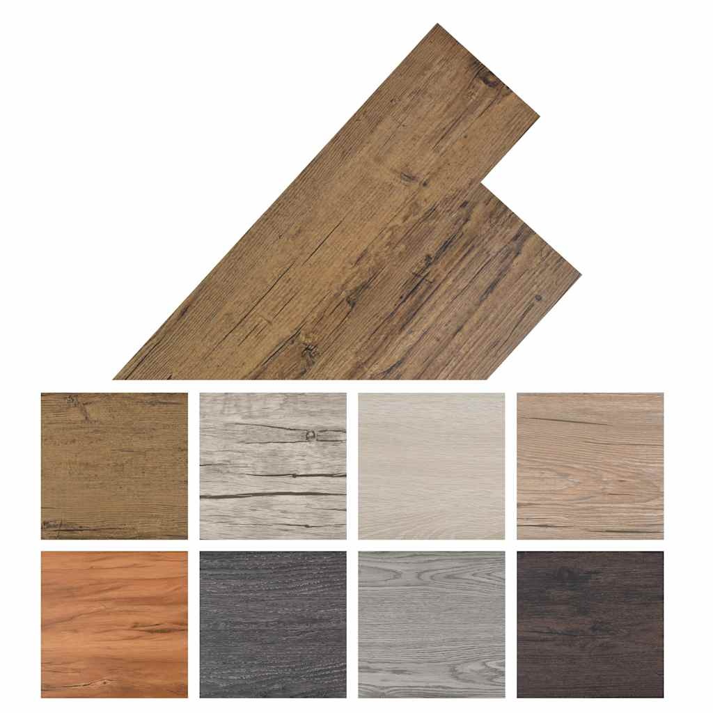 Vidaxl Samoprzylepne panele PVC orzech 2,51 m² - 64% taniej