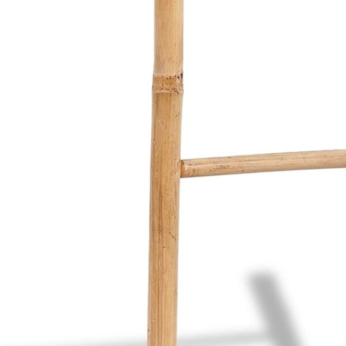 Vidaxl Bambusowa drabina na ręczniki 6 szczebli 50x190 cm - 68% taniej