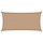 Żagiel przeciwsłoneczny HDPE 3x6 m taupe - 75% taniej