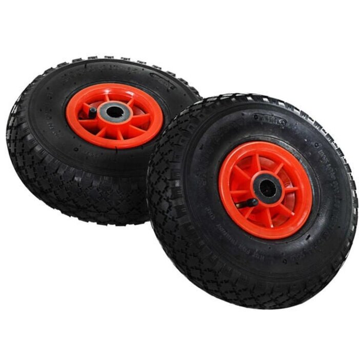 Vidaxl Koła do wózka transportowego 3,00-4 245x82mm 4 szt. - 66% taniej