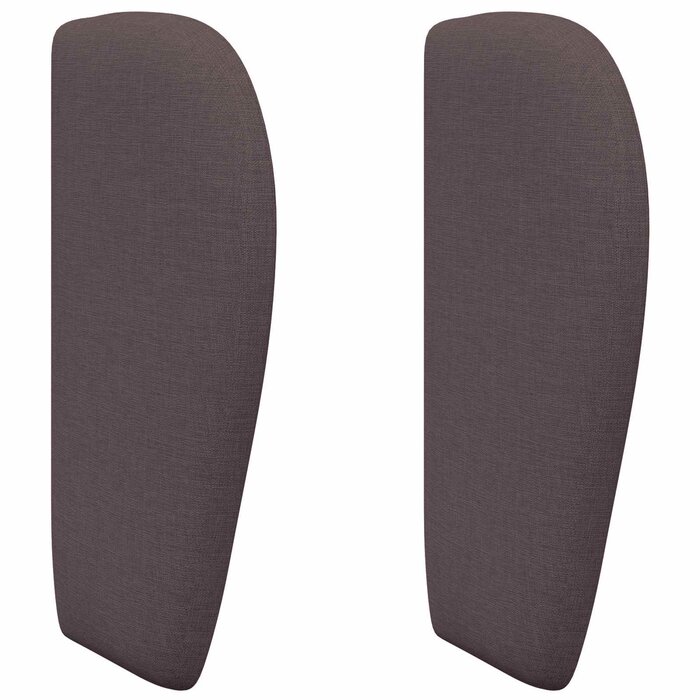 Vidaxl Elegancki zagłówek do łóżka brązowy 40x23x6 cm - 32% taniej