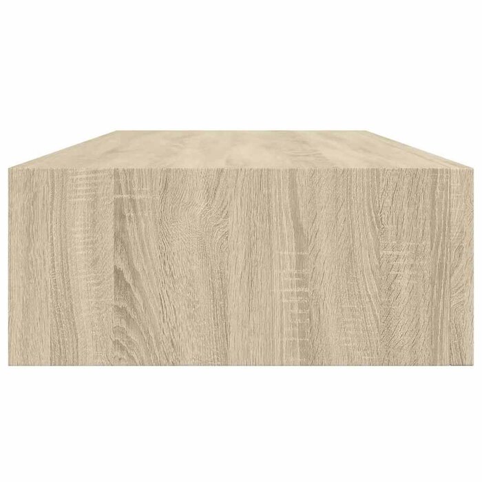 Vidaxl Półka ścienna z szufladą dębowa 60x23,5 cm - 71% taniej