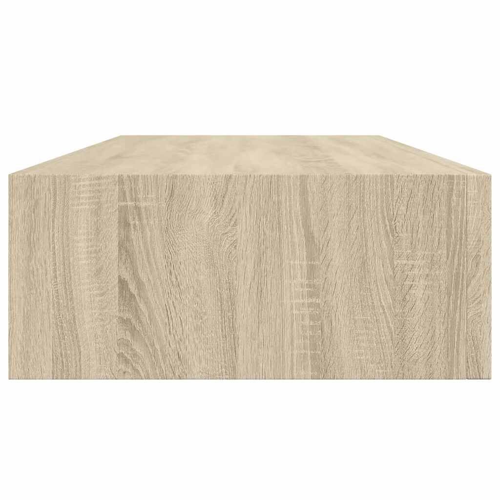 Vidaxl Półka ścienna z szufladą dębowa 60x23,5 cm - 71% taniej