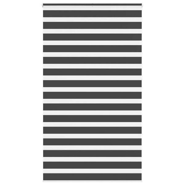 Vidaxl Roleta dzień noc 120x230 cm czarna - 65% taniej