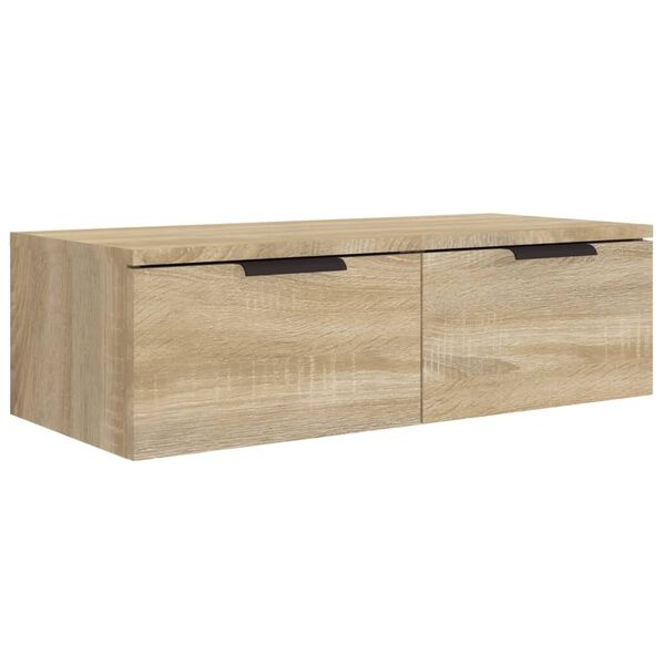 Vidaxl Szafka wisząca 68x30x20 cm dąb sonoma - 70% taniej