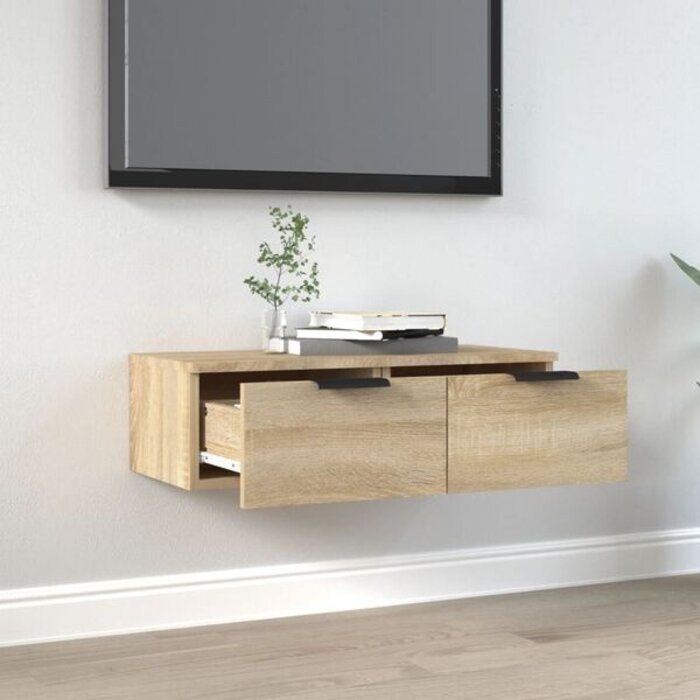 Vidaxl Szafka wisząca 68x30x20 cm dąb sonoma - 70% taniej