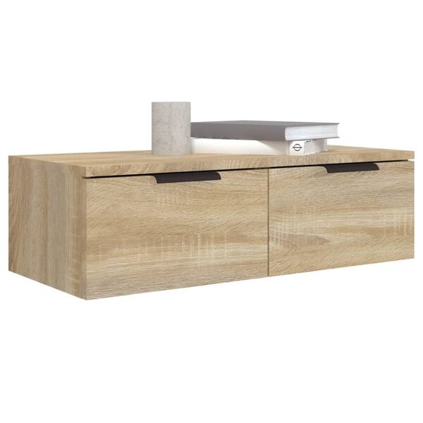 Vidaxl Szafka wisząca 68x30x20 cm dąb sonoma - 70% taniej