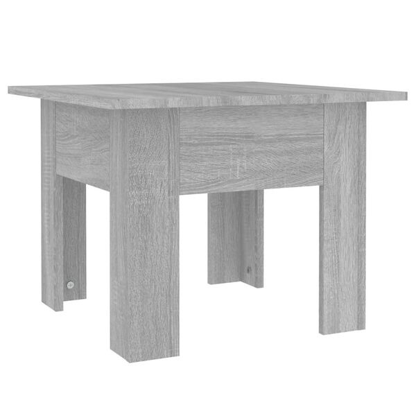 Vidaxl Stolik kawowy szary dąb sonoma 55x55x42 cm - 66% taniej