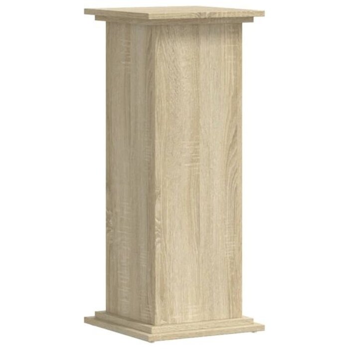 Vidaxl Stojak na kwiaty 33x33x80 cm dąb sonoma - 70% taniej