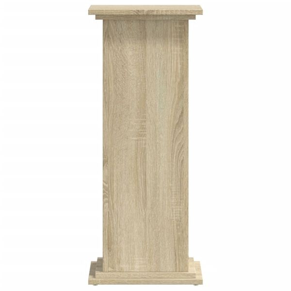 Vidaxl Stojak na kwiaty 33x33x80 cm dąb sonoma - 70% taniej