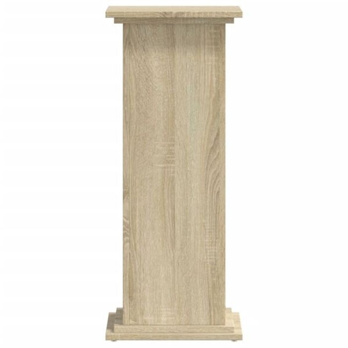 Vidaxl Stojak na kwiaty 33x33x80 cm dąb sonoma - 70% taniej