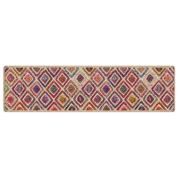 Vidaxl Wielokolorowy dywan antypoślizgowy 80x300 cm - 64% taniej