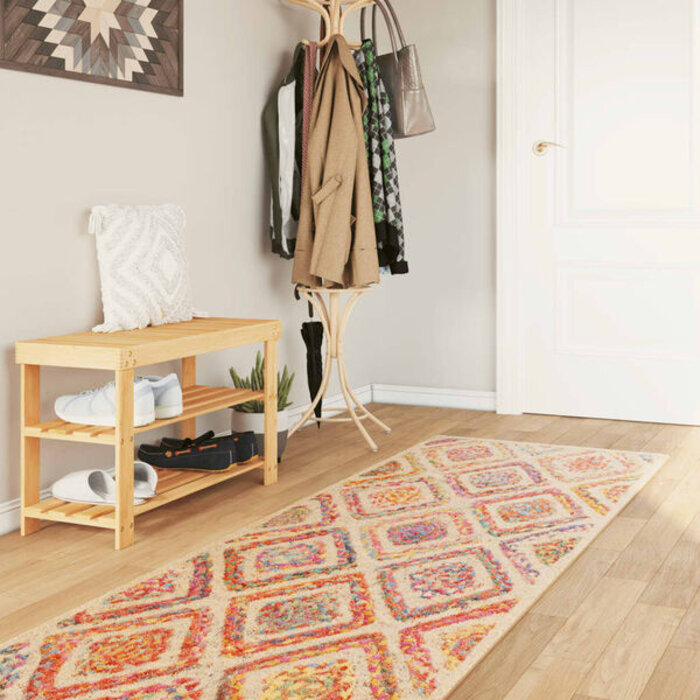 Vidaxl Wielokolorowy dywan antypoślizgowy 80x300 cm - 64% taniej